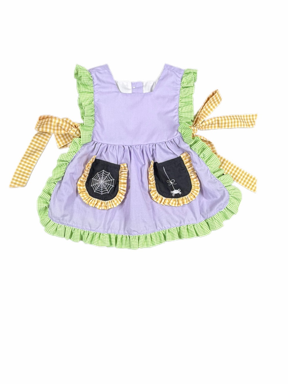 SMOCKED SWEETS Halloween Embroidered Smock- 18M